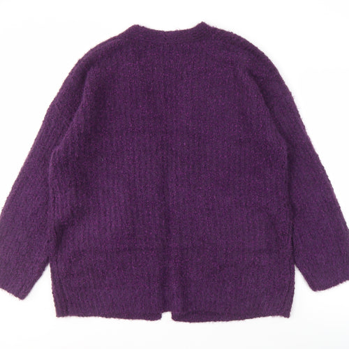 Marks and Spencer Women's Purple XL Cardigan