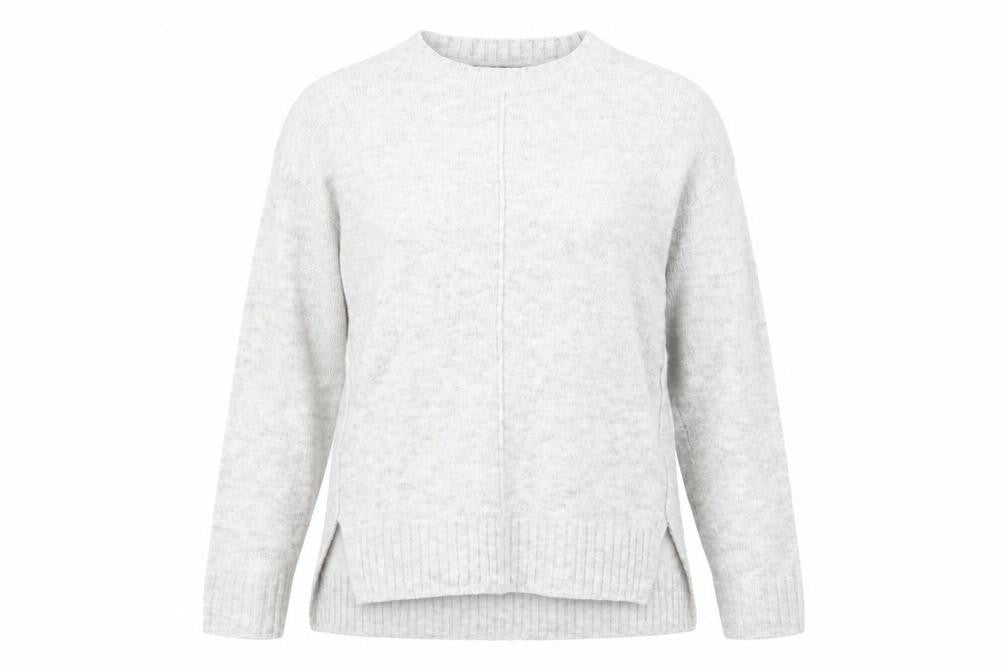 Front view of Marks & Spencer Women's Grey M jumper