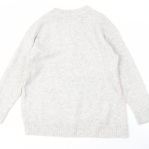 Marks and Spencer Women's Grey M Pullover Jumper