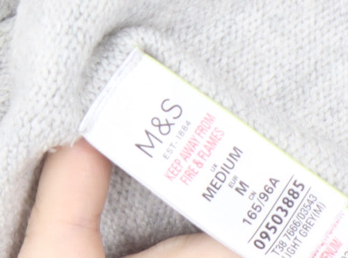 Marks and Spencer Women's Grey M Pullover Jumper