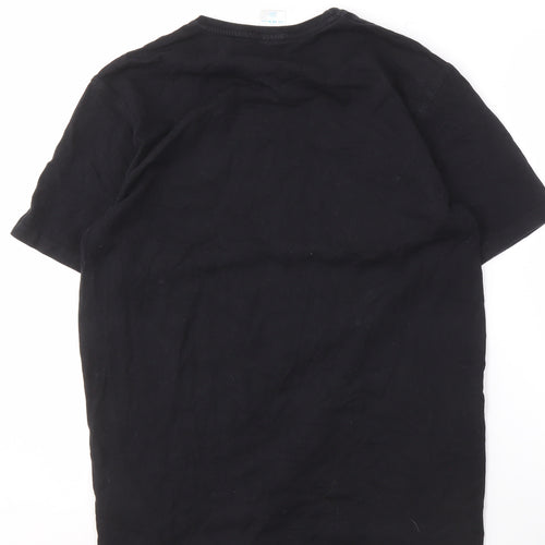 UEFA Euro 2020 Men's Black M T-Shirt, Sports Theme