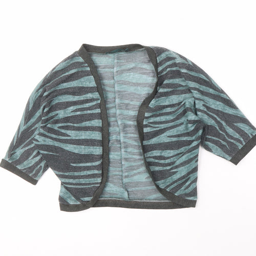 Geisha Women's Multicoloured Animal Print Shrug Size 10