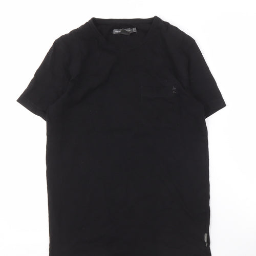 French Connection Men's Black S Crew Neck T-Shirt