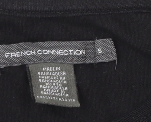 French Connection Men's Black S Crew Neck T-Shirt