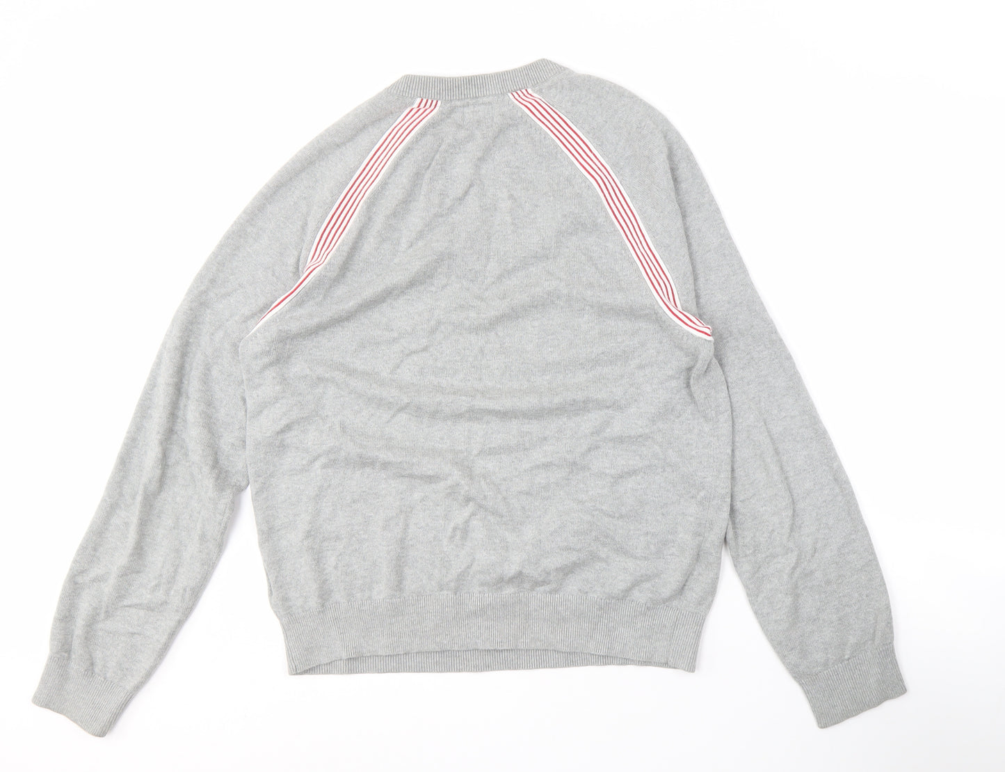 Maison Cinqcent Men's Grey Knit Pullover Jumper M