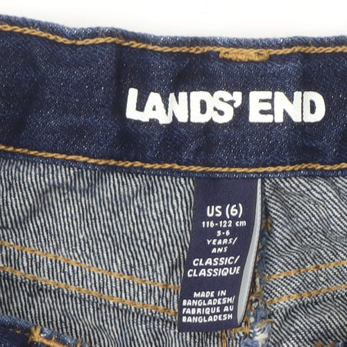 Lands' End Boys Blue Straight Jeans - Size 10