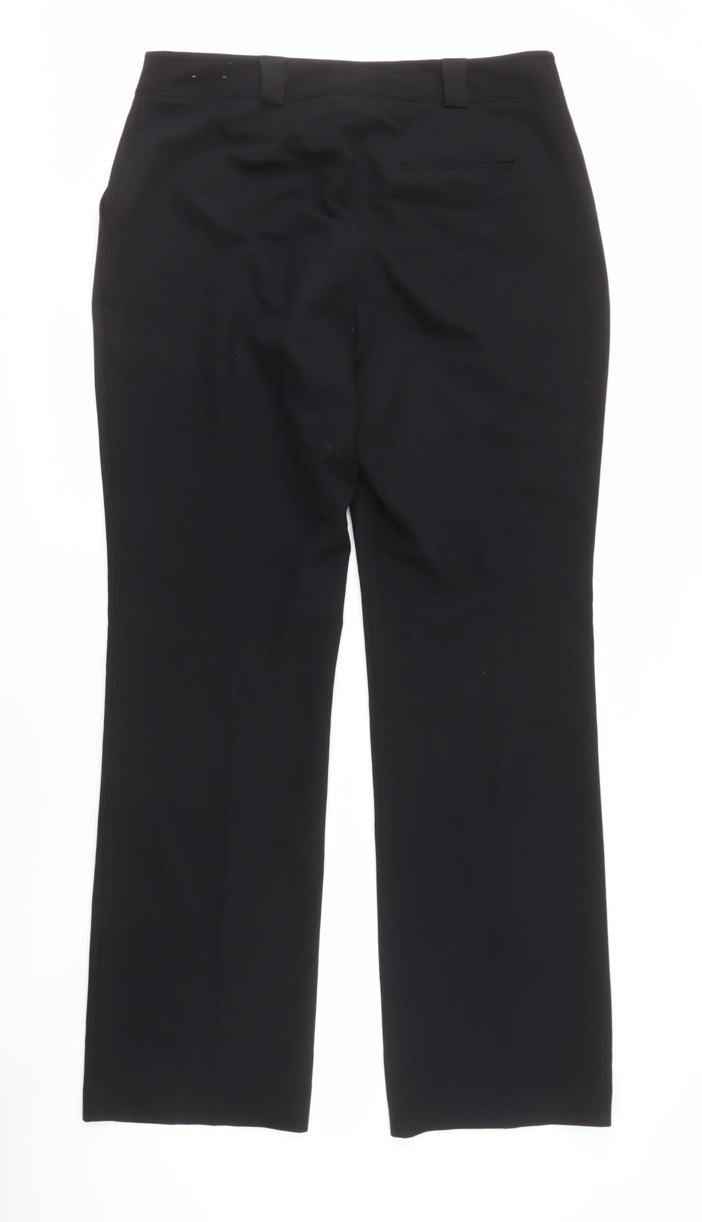 Worthington Women's Black Straight Leg Trousers Size 14