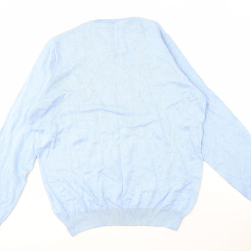 Marks and Spencer Men's Blue L Pullover Jumper