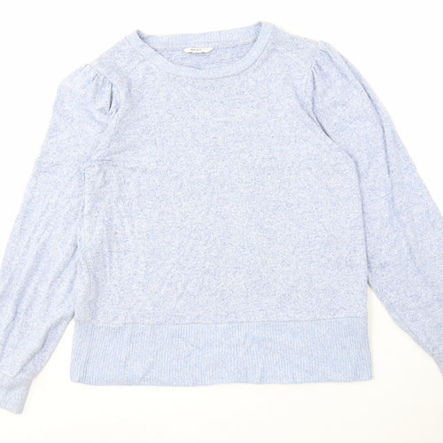 Next Men's Blue Crew Neck Pullover Jumper M