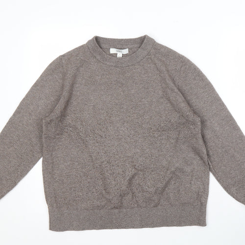 Marks and Spencer Women's Brown Knit Pullover Jumper - M