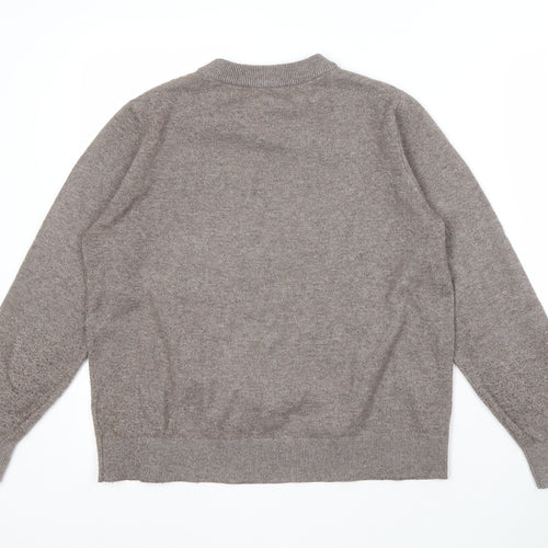 Marks and Spencer Women's Brown Knit Pullover Jumper - M