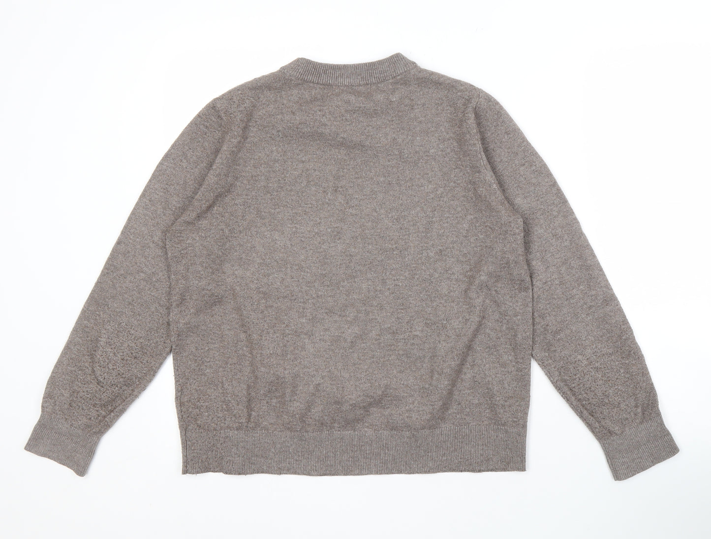 Marks and Spencer Women's Brown Knit Pullover Jumper - M