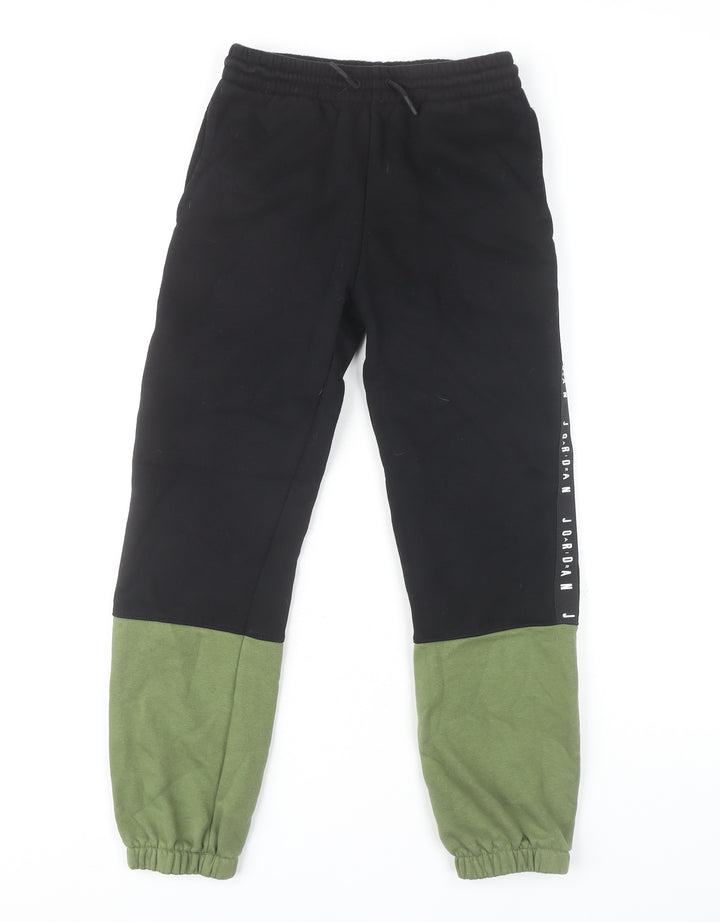 Jordan Boys Black Jogger Trousers, Size 10-12 Years