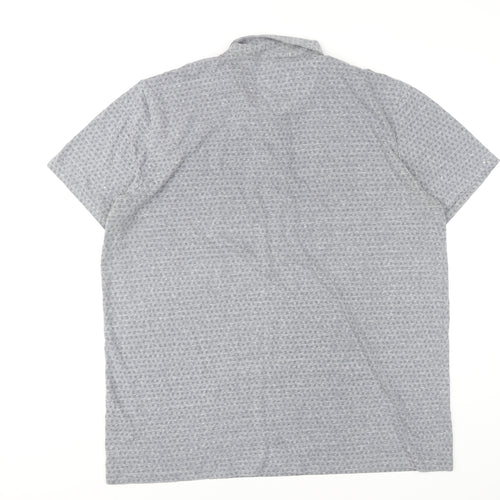 Easy Men's Grey 2XL Polo Shirt - Short Sleeve Casual