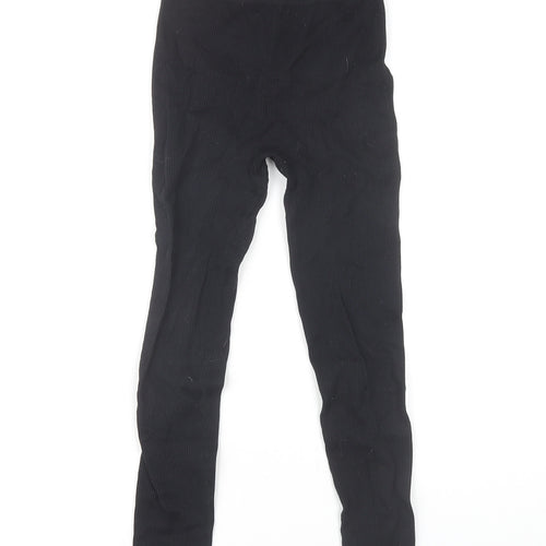 Zara Women's Black XS Leggings - Stretch Knit