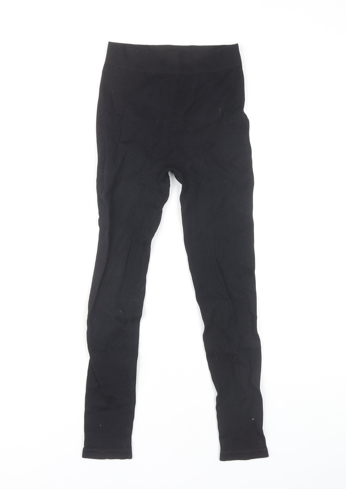 Zara Women's Black XS Leggings - Stretch Knit