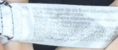 Zara Women's Black XS Leggings - Stretch Knit