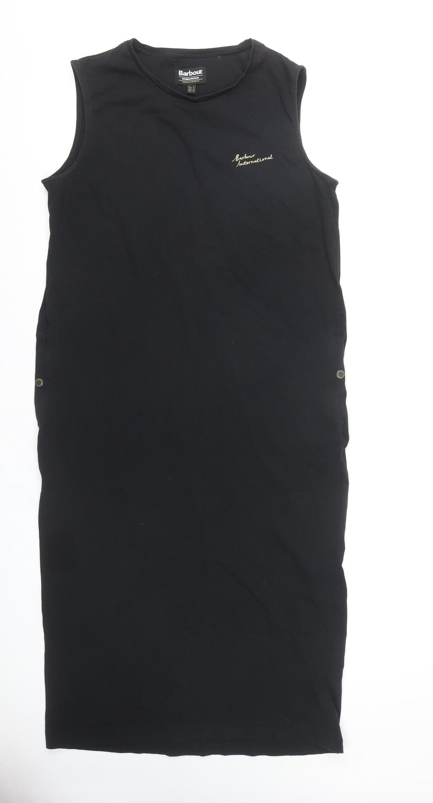 Barbour Woman's Black Tank Dress Size 14