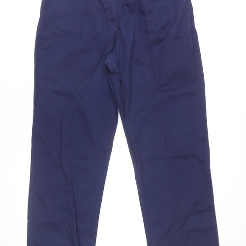Boyd Cooper Men's Blue Pleated Trousers Size 28