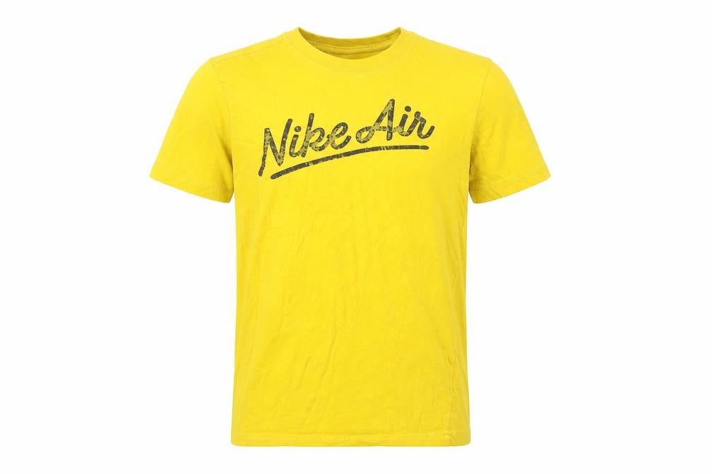 Nike Men's Yellow XS Graphic Print T-Shirt