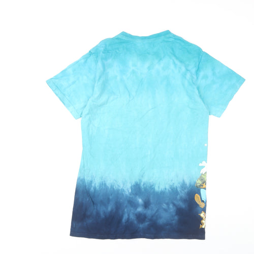 Disney Unisex Blue Graphic T-Shirt Size S