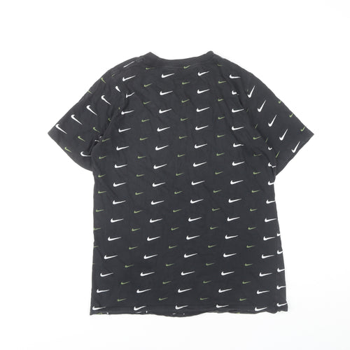 Nike Boys Black XL Graphic Print T-Shirt