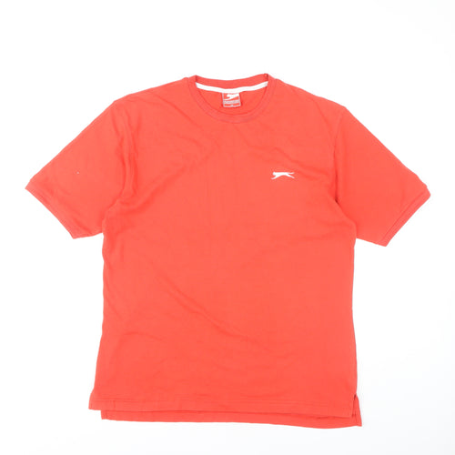 Slazenger Men's Red Medium Crew Neck T-Shirt
