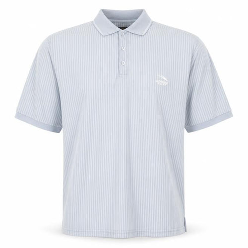 Donnay Men's Blue XL Striped Golf Polo Shirt