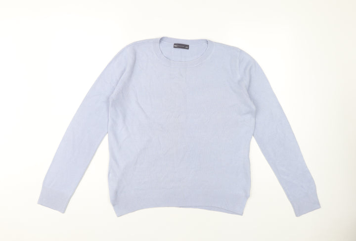 Marks and Spencer Women's Blue Pullover Jumper, Size 12