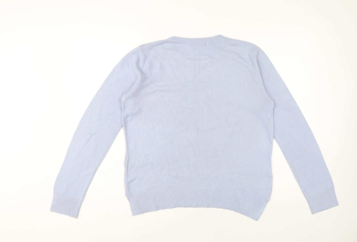 Marks and Spencer Women's Blue Pullover Jumper, Size 12