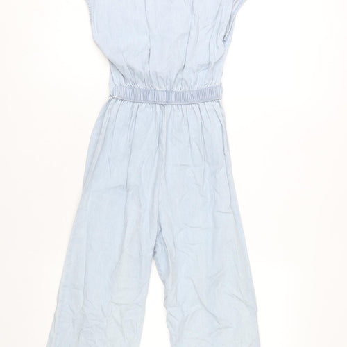 Next Girls Blue Jumpsuit, 9 Years, Casual Style, Elastic Waist