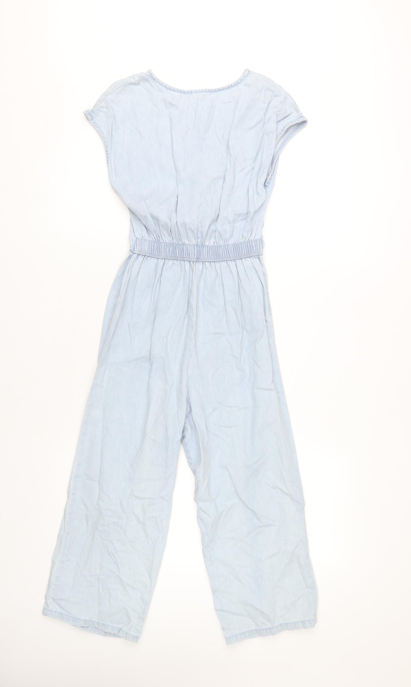 Next Girls Blue Jumpsuit, 9 Years, Casual Style, Elastic Waist