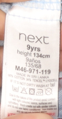 Next Girls Blue Jumpsuit, 9 Years, Casual Style, Elastic Waist