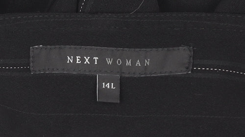 Next Women’s Black Wide-Leg Dress Pants - Size 14