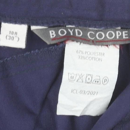 Boyd Cooper Women's Blue Straight Trousers Size 18