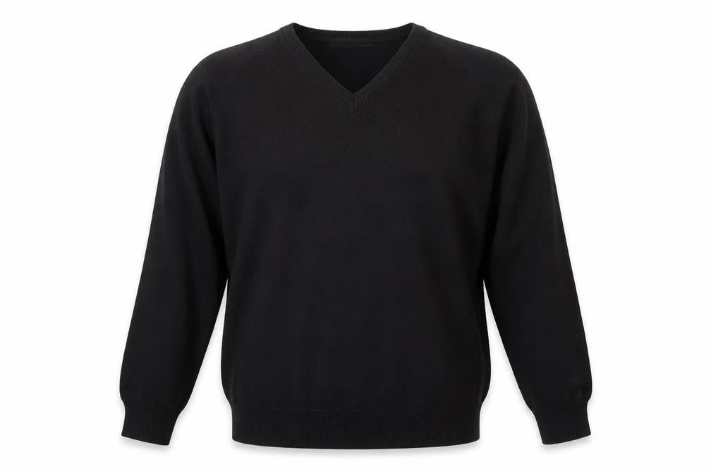 BHS Men's Black Large Pullover Jumper