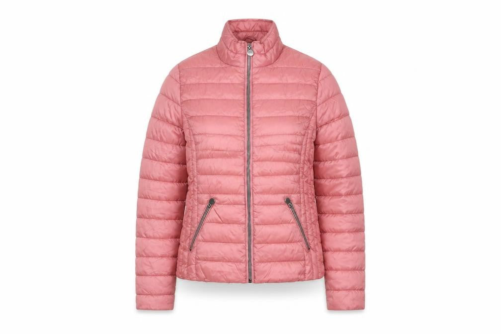 Betty Kay Women's Pink Puffer Jacket, Size 10, Winter Casual