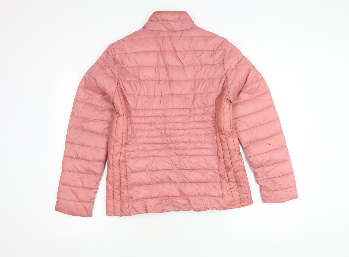 Betty Kay Women's Pink Puffer Jacket, Size 10, Winter Casual
