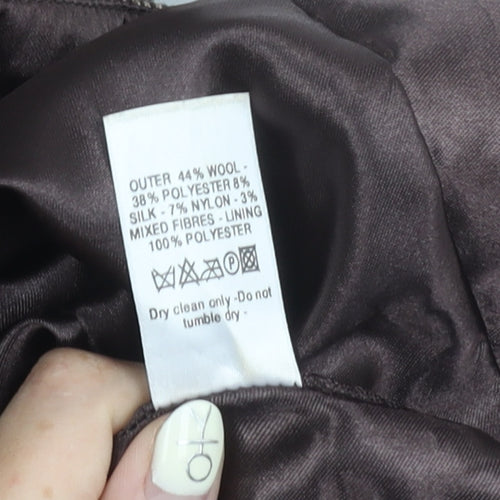 Wallis Women's Brown Cropped Trousers Size 18