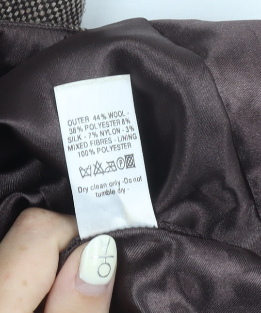 Wallis Women's Brown Cropped Trousers Size 18