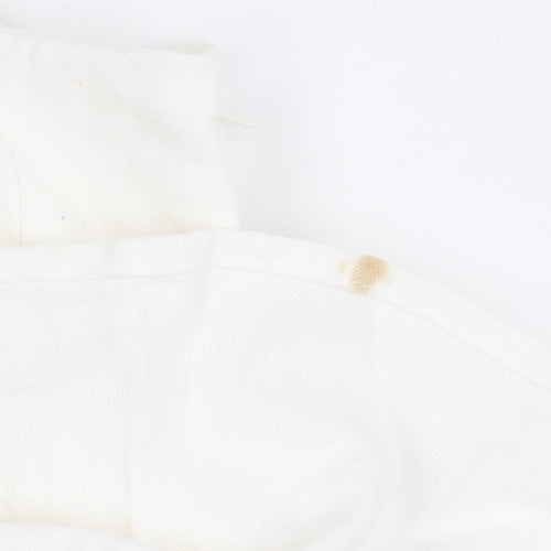 Stradivarius Women's Ivory Flare Skirt M