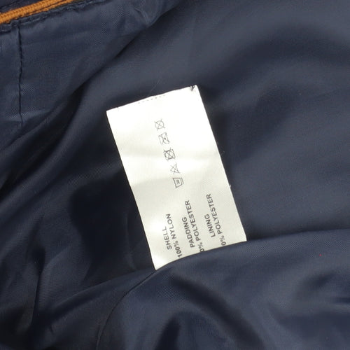 Jack In The Bag Women's Blue Quilted Waistcoat Size 10
