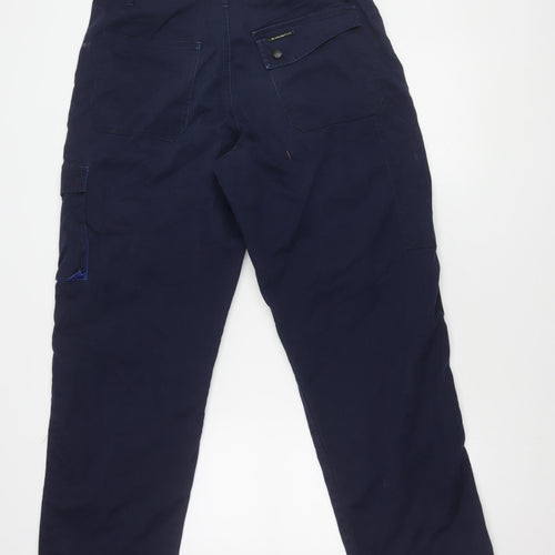 Delta Plus Cargo Trousers L Blue Unisex Adults Workwear