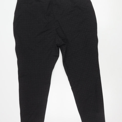 Philosophy Woman Black Check Trousers 2XL