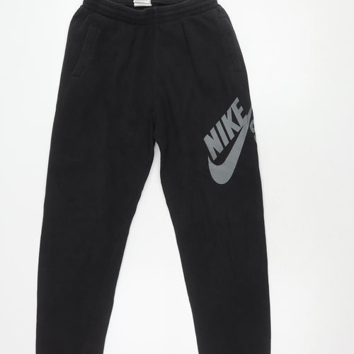 Nike Boys Black Jogger Trousers XL Activewear