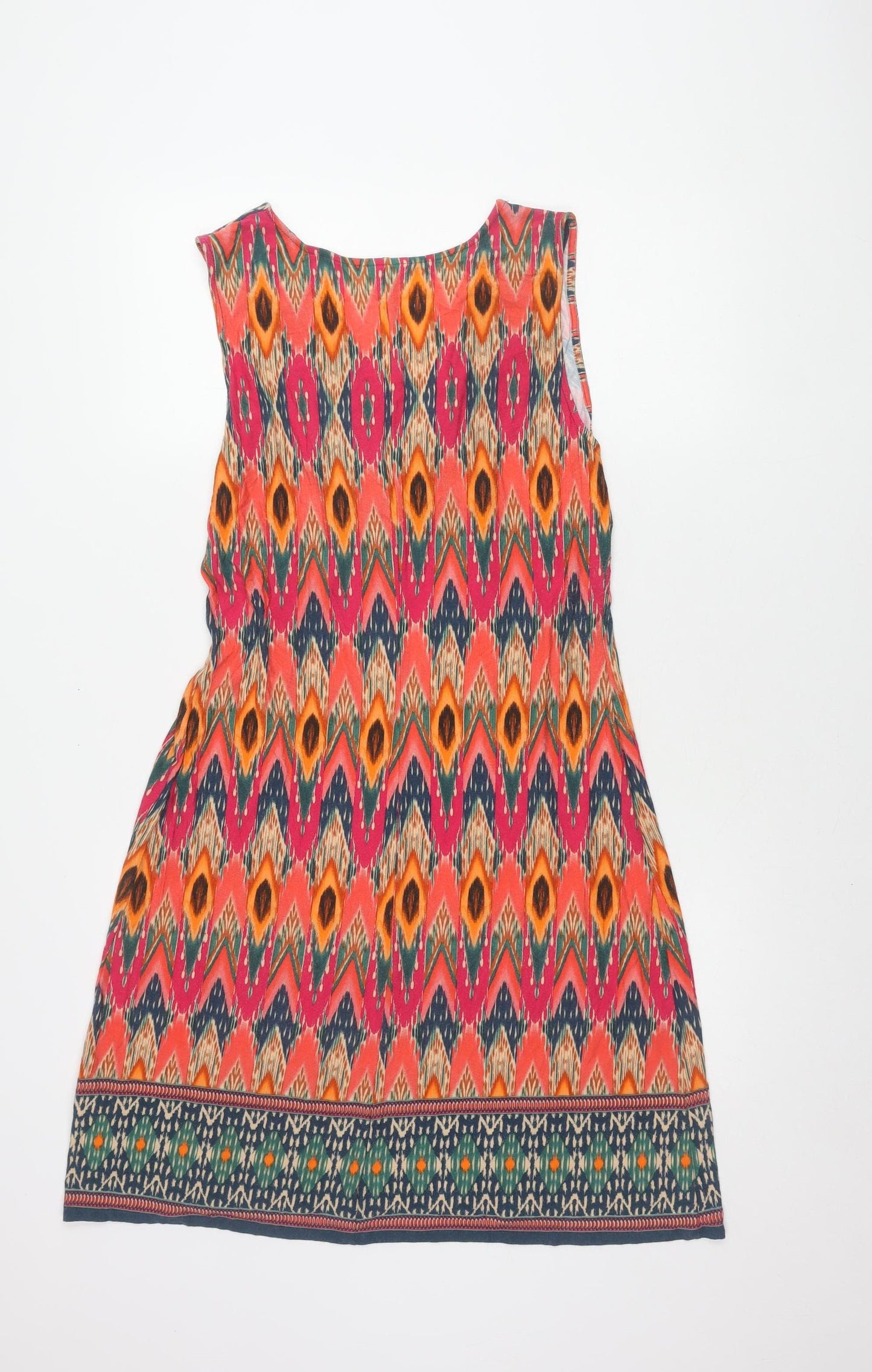 Wallis Women Multicoloured Viscose Geometric Dress
