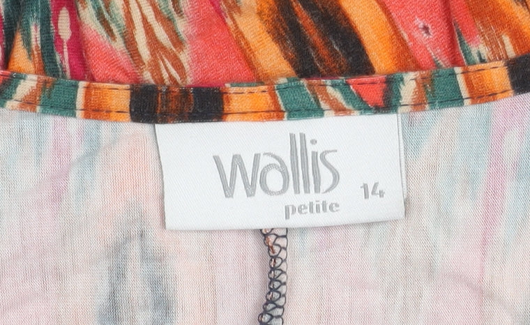 Wallis Women Multicoloured Viscose Geometric Dress