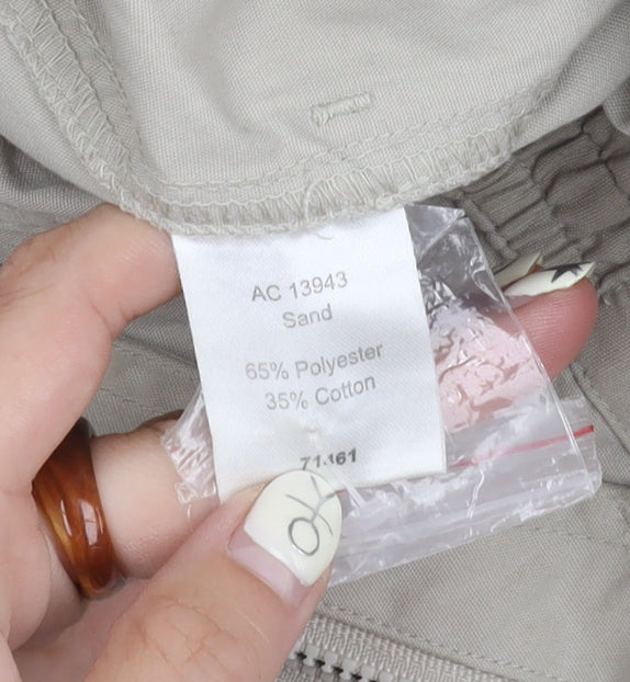 Cotton Traders Beige Cargo Trousers UK Size 14 Unisex