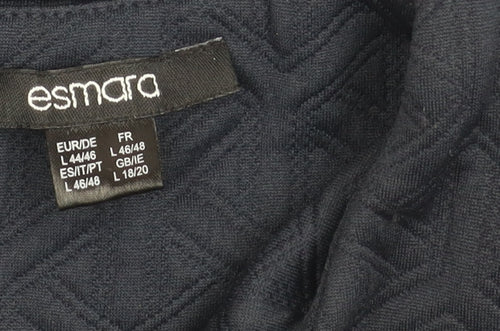 Esmara Women's Black Short Sleeve Dress Size 20