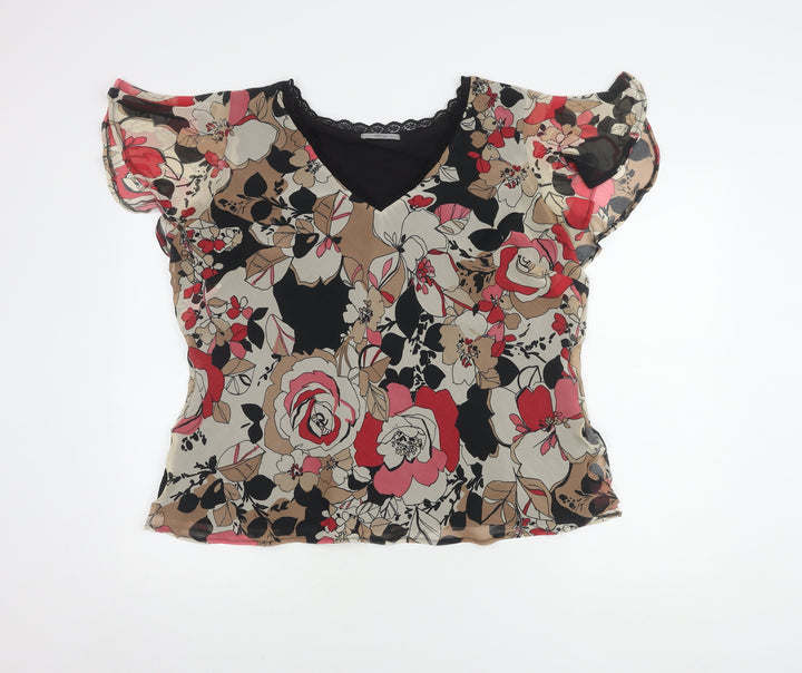 Marks and Spencer Women’s Multicoloured Floral Blouse